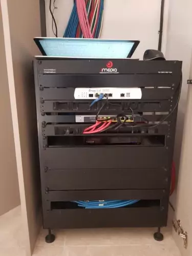 Control4 Home Automation Rack