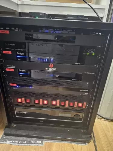 Control4 Centralised AV Rack